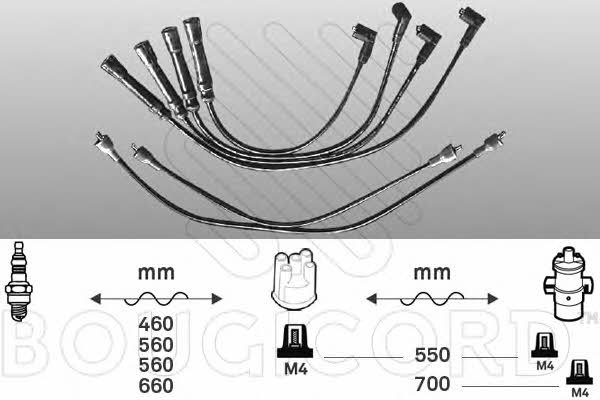 Bougicord 4105 Ignition cable kit 4105