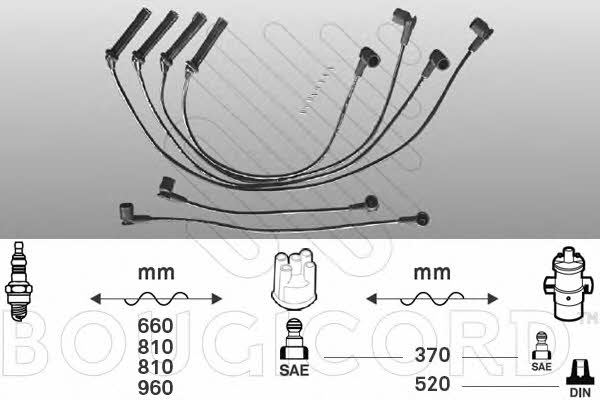 Bougicord 4110 Ignition cable kit 4110