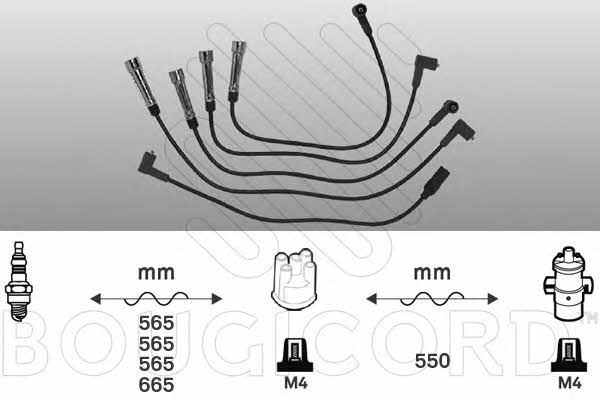 Bougicord 4113 Ignition cable kit 4113