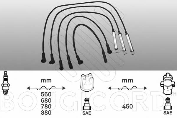 Bougicord 4128 Ignition cable kit 4128