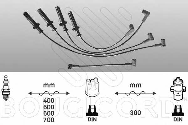 Bougicord 4161 Ignition cable kit 4161