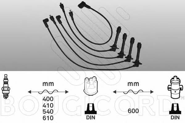 Bougicord 4167 Ignition cable kit 4167