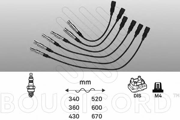 Bougicord 4172 Ignition cable kit 4172