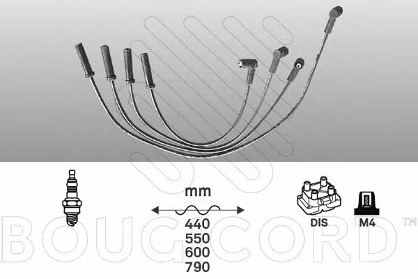 Bougicord 4333 Ignition cable kit 4333
