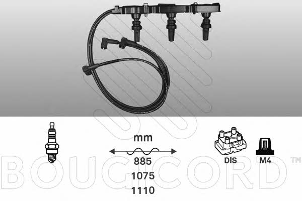 Bougicord 4344 Ignition cable kit 4344