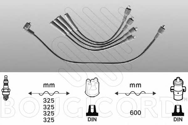 Bougicord 4404 Ignition cable kit 4404