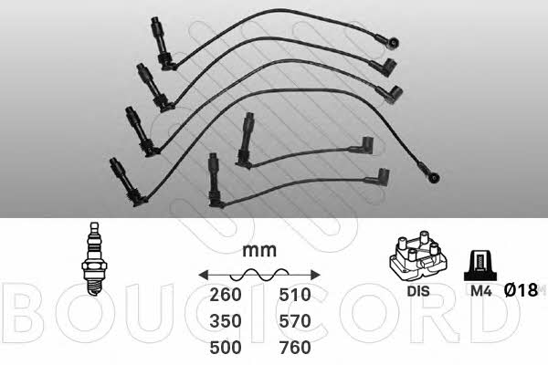 Bougicord 5214 Ignition cable kit 5214