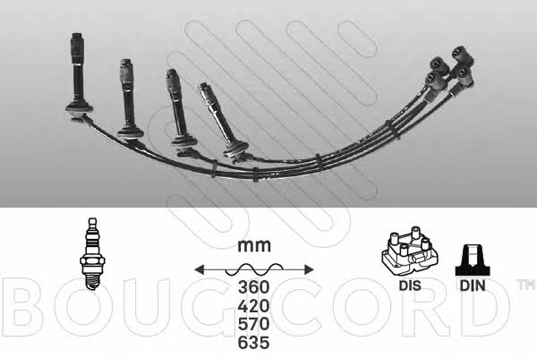 Bougicord 6102 Ignition cable kit 6102