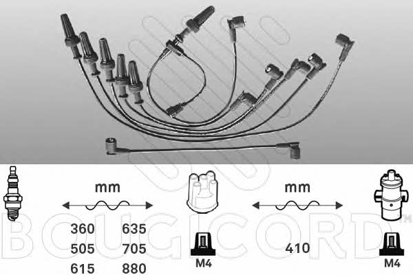 Bougicord 6424 Ignition cable kit 6424