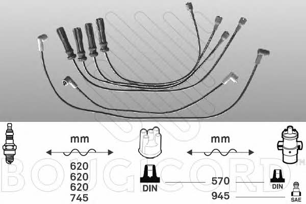 Bougicord 6435 Ignition cable kit 6435