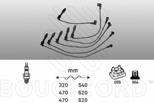 Bougicord 6503 Ignition cable kit 6503