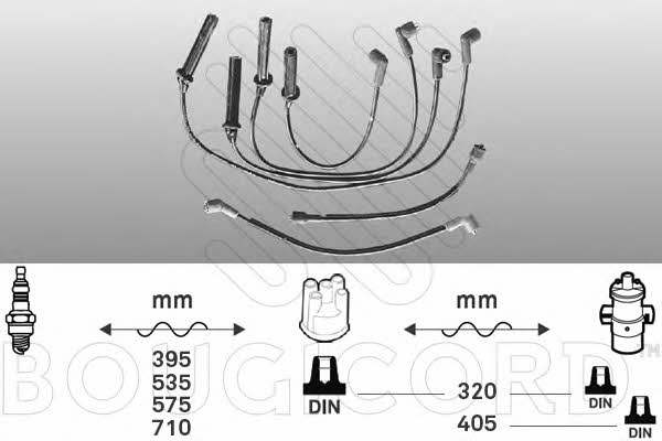Bougicord 6518 Ignition cable kit 6518