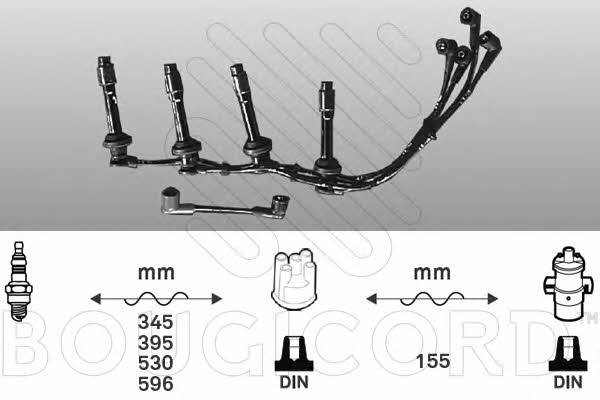 Bougicord 6819 Ignition cable kit 6819