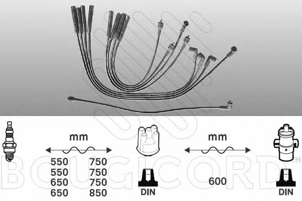 Bougicord 7107 Ignition cable kit 7107