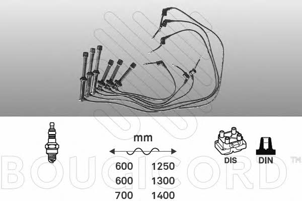 Bougicord 7151 Ignition cable kit 7151