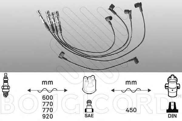 Bougicord 7155 Ignition cable kit 7155