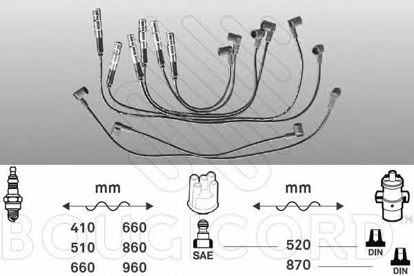 Bougicord 7168 Ignition cable kit 7168