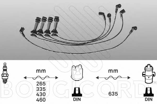 Bougicord 7196 Ignition cable kit 7196