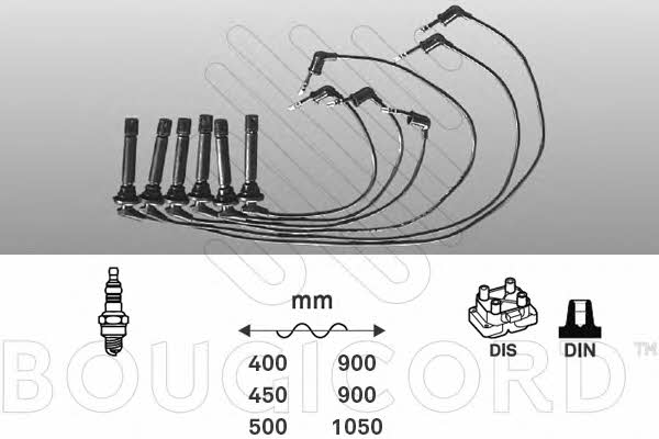 Bougicord 7205 Ignition cable kit 7205