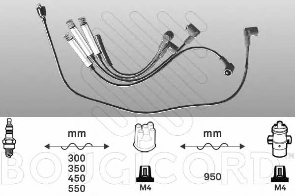 Bougicord 7232 Ignition cable kit 7232