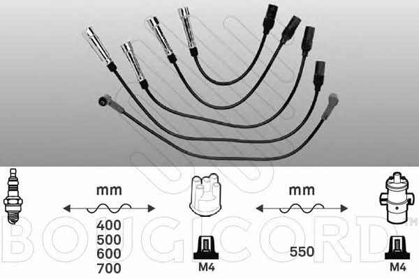Bougicord 7247 Ignition cable kit 7247