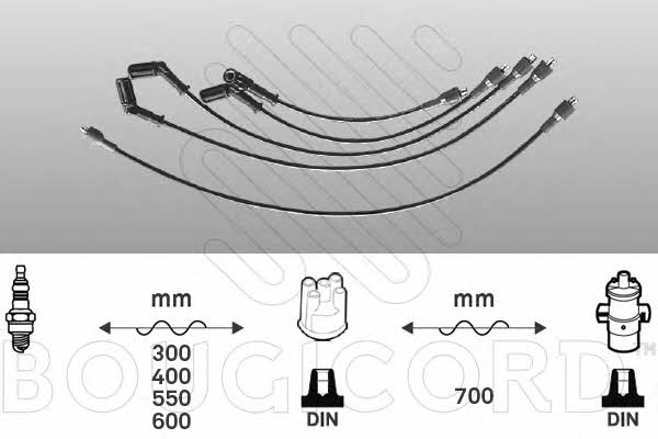 Bougicord 7259 Ignition cable kit 7259