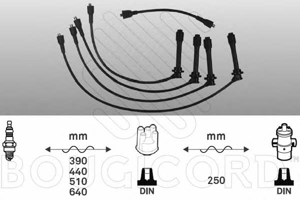 Bougicord 7415 Ignition cable kit 7415