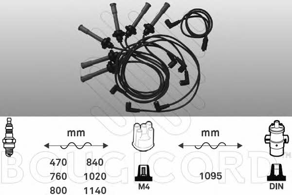 Bougicord 9763 Ignition cable kit 9763