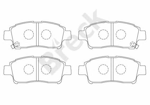 pad-set-rr-disc-brake-23348-00-701-10-12776777