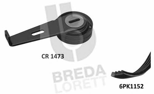 Breda lorett KCA 0001 Drive belt kit KCA0001