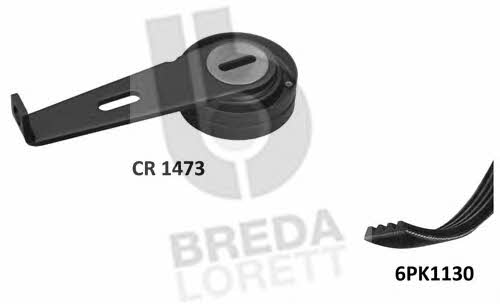 Breda lorett KCA 0004 Drive belt kit KCA0004