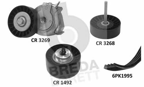 Breda lorett KCA 0005 Drive belt kit KCA0005
