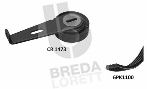 Breda lorett KCA 0014 Drive belt kit KCA0014