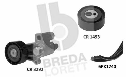 Breda lorett KCA 0017 Drive belt kit KCA0017