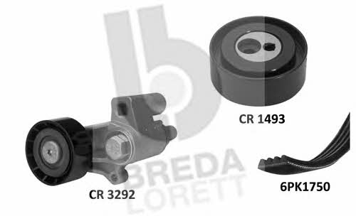 Breda lorett KCA 0023 Drive belt kit KCA0023