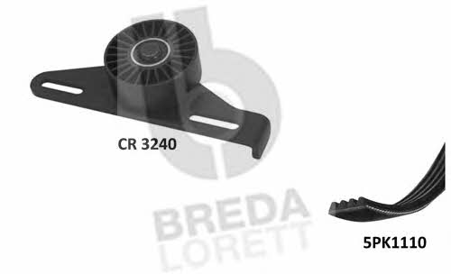 Breda lorett KCA 0025 Drive belt kit KCA0025