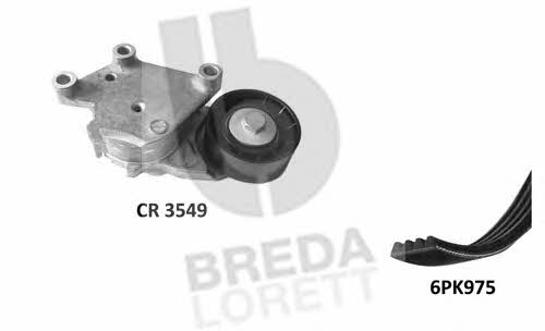 Breda lorett KCA 0029 Drive belt kit KCA0029