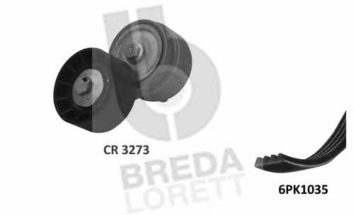 Breda lorett KCA 0031 Drive belt kit KCA0031