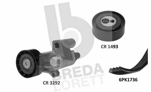 Breda lorett KCA 0035 Drive belt kit KCA0035