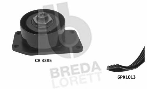 Breda lorett KCA 0036 Drive belt kit KCA0036