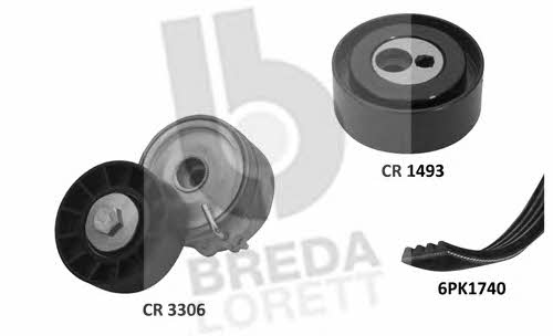 Breda lorett KCA 0038 Drive belt kit KCA0038