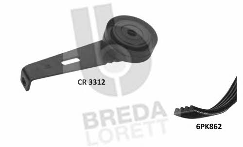 Breda lorett KCA 0040 Drive belt kit KCA0040