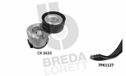 Breda lorett KCA 0043 Drive belt kit KCA0043