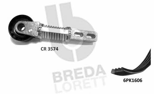  KCA 0044 Drive belt kit KCA0044