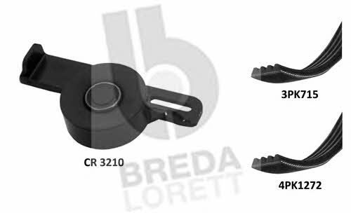 Breda lorett KCA 0045 Drive belt kit KCA0045