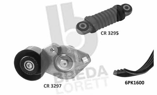 Breda lorett KCA 0046 Drive belt kit KCA0046