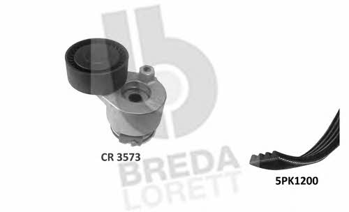 Breda lorett KCA 0049 Drive belt kit KCA0049