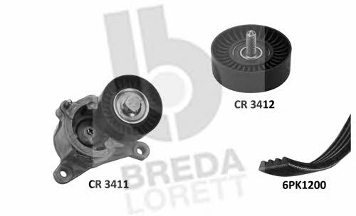 Breda lorett KCA 0060 Drive belt kit KCA0060
