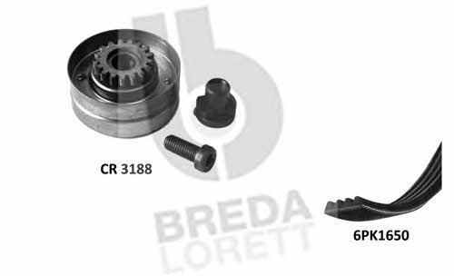Breda lorett KCA 0062 Drive belt kit KCA0062