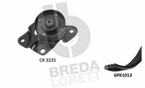 Breda lorett KCA 0063 Drive belt kit KCA0063